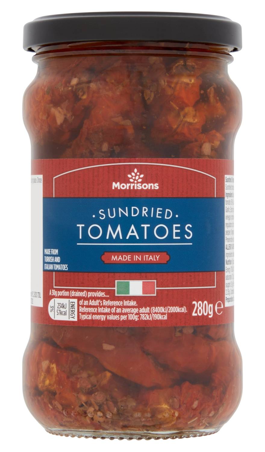 Morrisons Sundried Tomatoes 280G