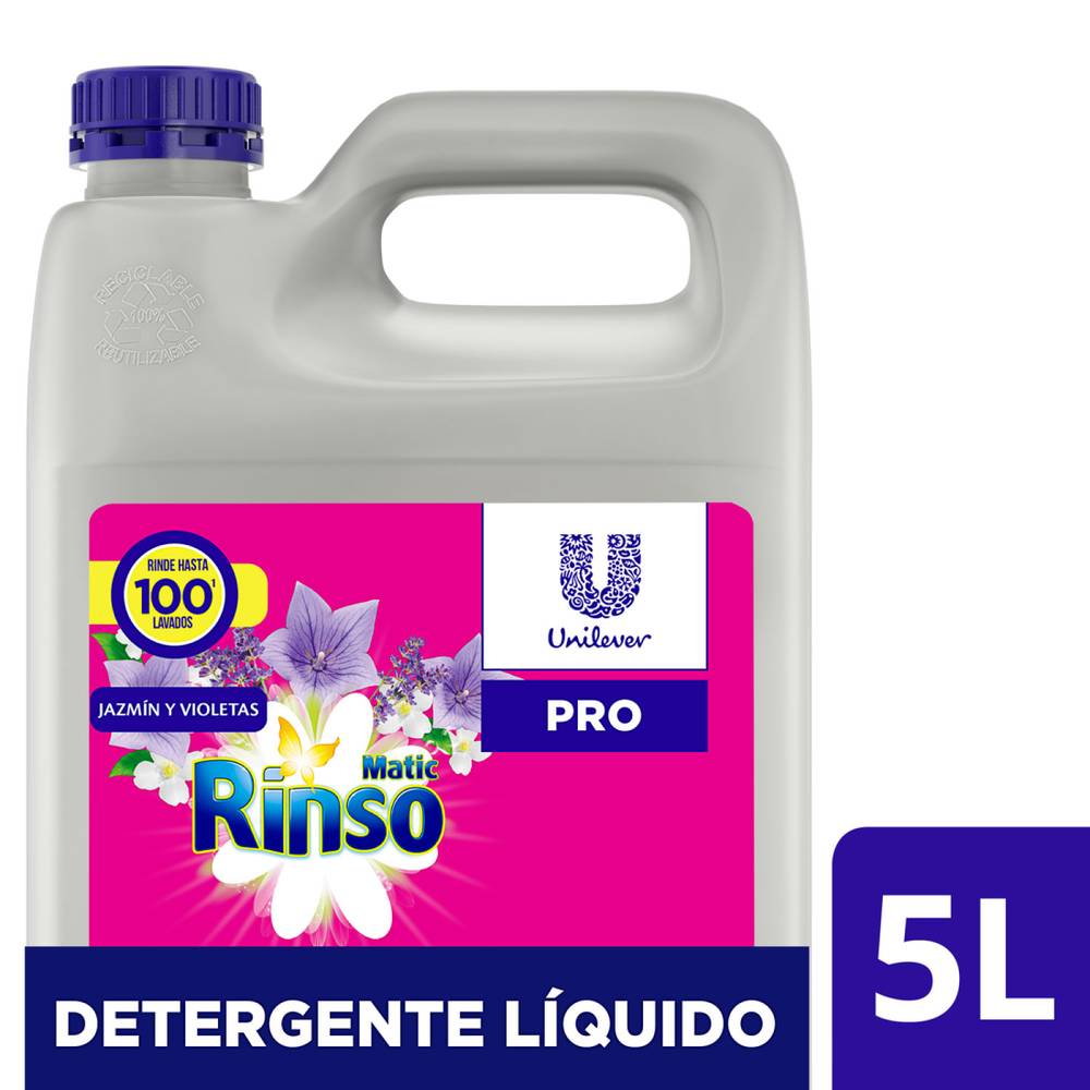 Rinso detergente líquido (5 l)