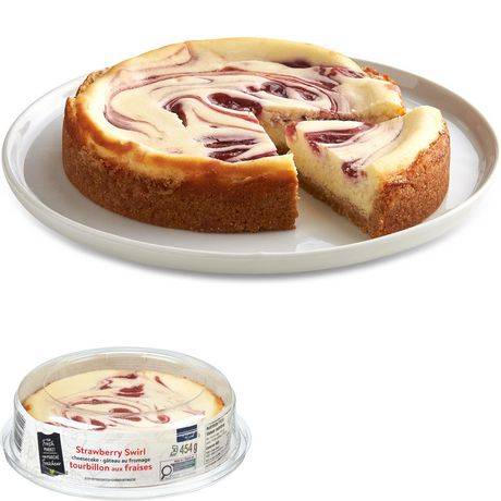 Your Fresh Market Cheesecake (strawberry swirl)