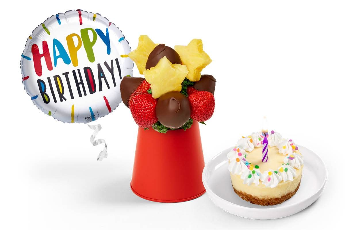 Mini Happy Birthday Dessert & Balloon Party Kit