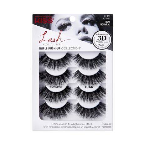 Kiss Products Inc Triple Push-Up Collection Eyelash (20 g)