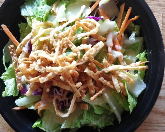 Garden Salad with Ginger Dressing Lunch