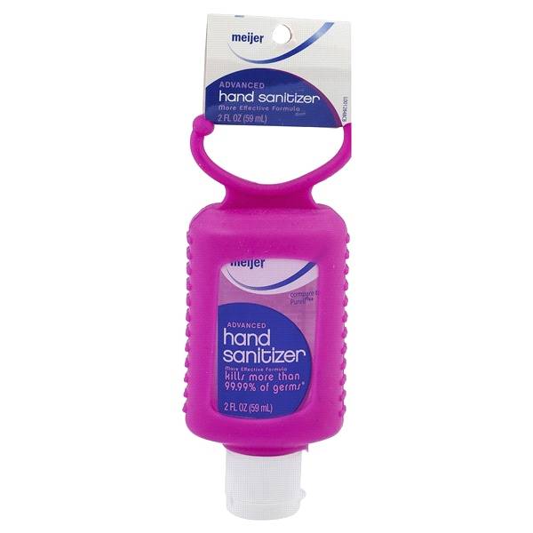 Meijer Advanced Hand Sanitizer With Travel Case (2 oz)