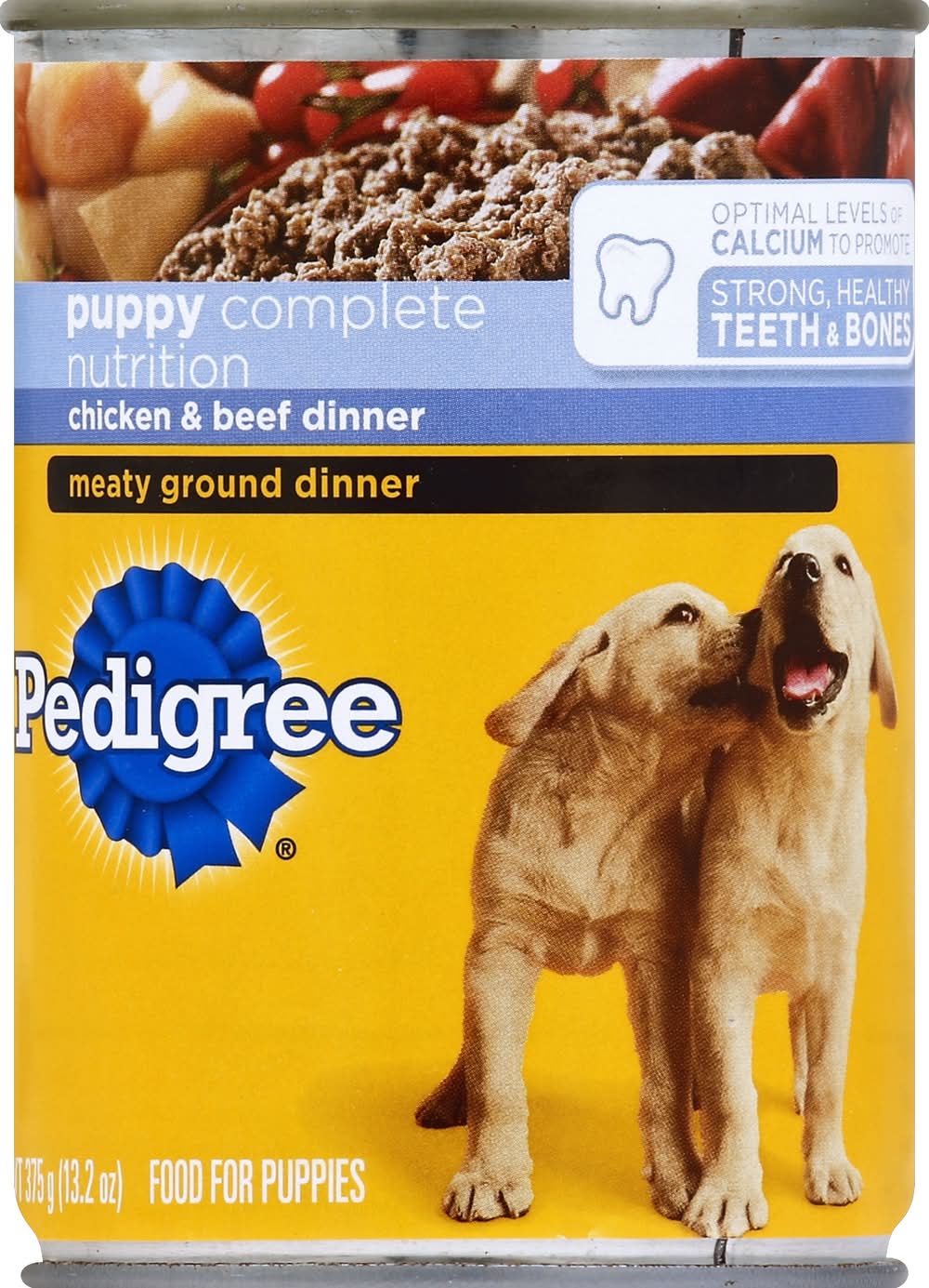 Pedigree Chicken & Beef Dinner Food For Puppies (13.2 oz)