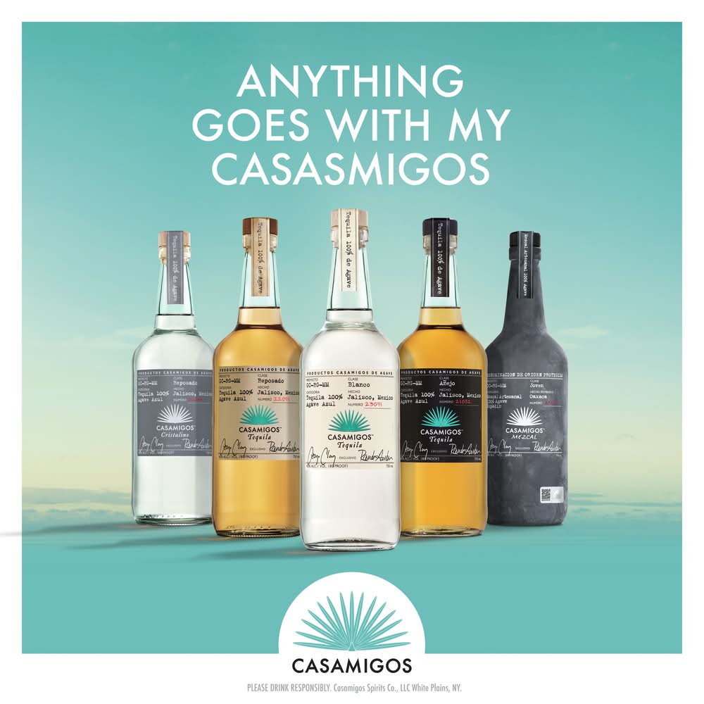 Casamigos 100% Agave Azul Blanco Tequila - Delivery in Under an