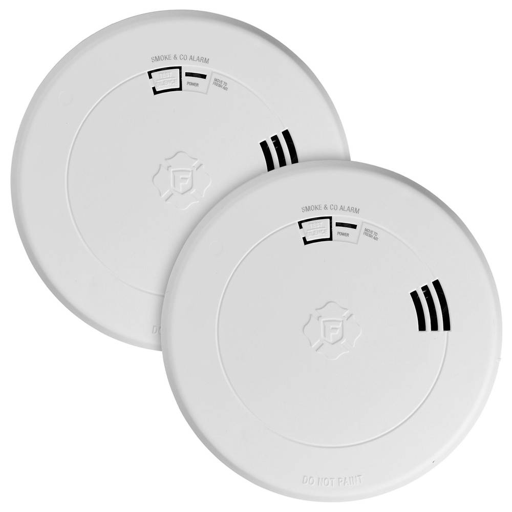 First Alert Precision Detection Battery Smoke and Carbon Monoxide Alarm (2 ct) (white)