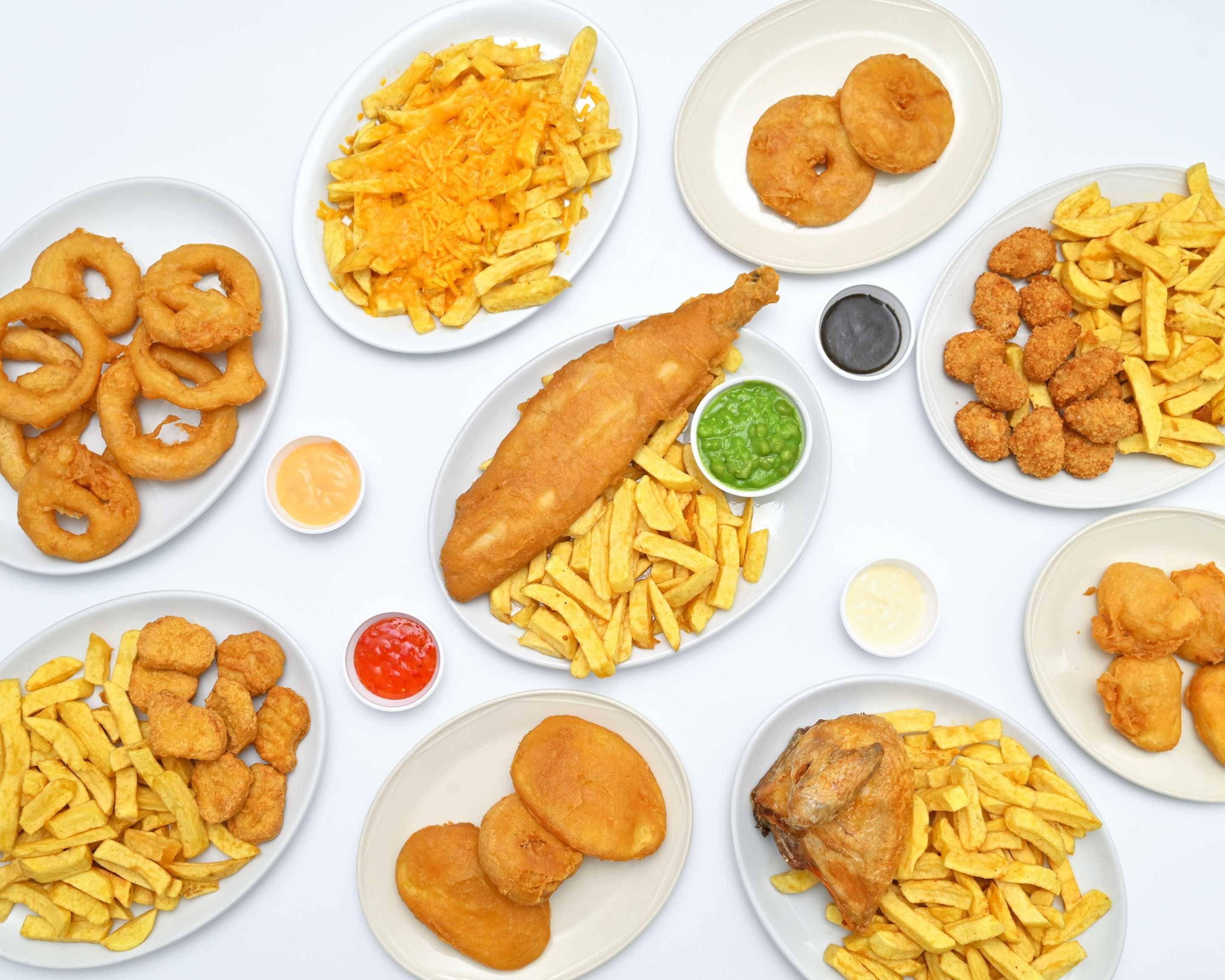 Grimsby Fisheries Menu Takeaway in Leicester Delivery Menu & Prices