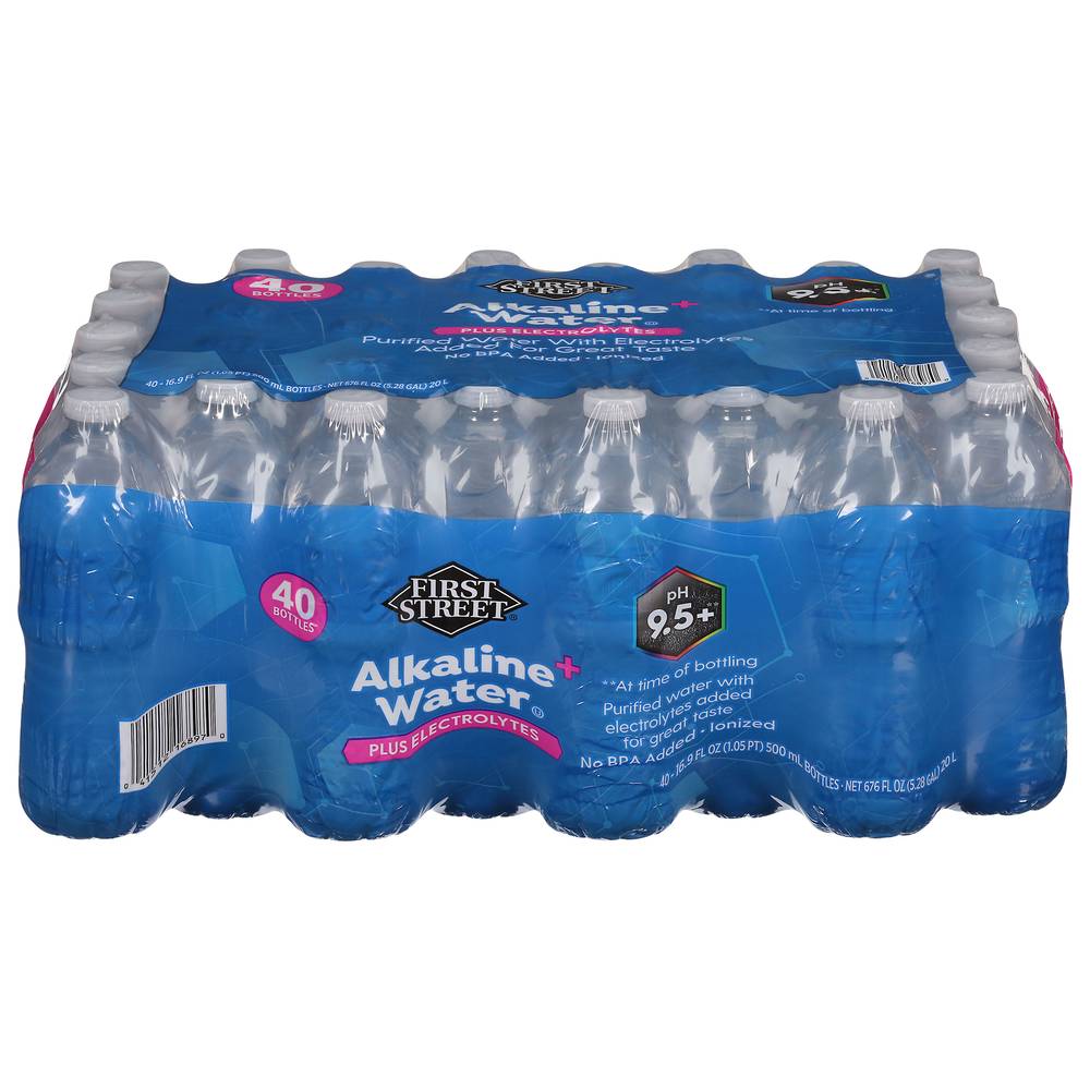 First Street Alkaline Water