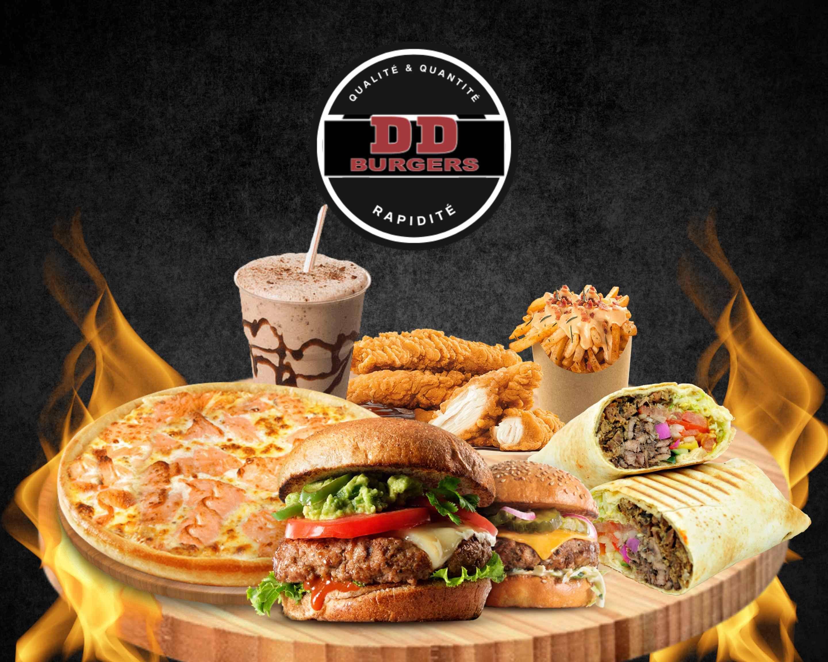 DD BURGER menu, offres et prix - Livraison à Pierrefitte-sur-Seine ...