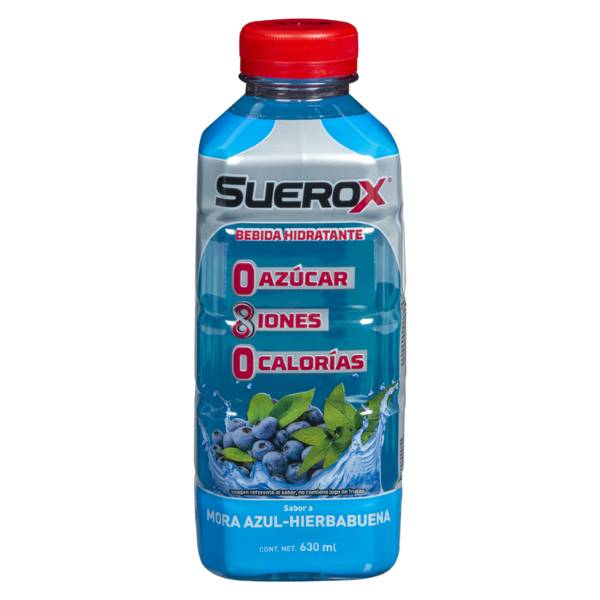 Suerox Hidratante Mora Azul 630 Ml