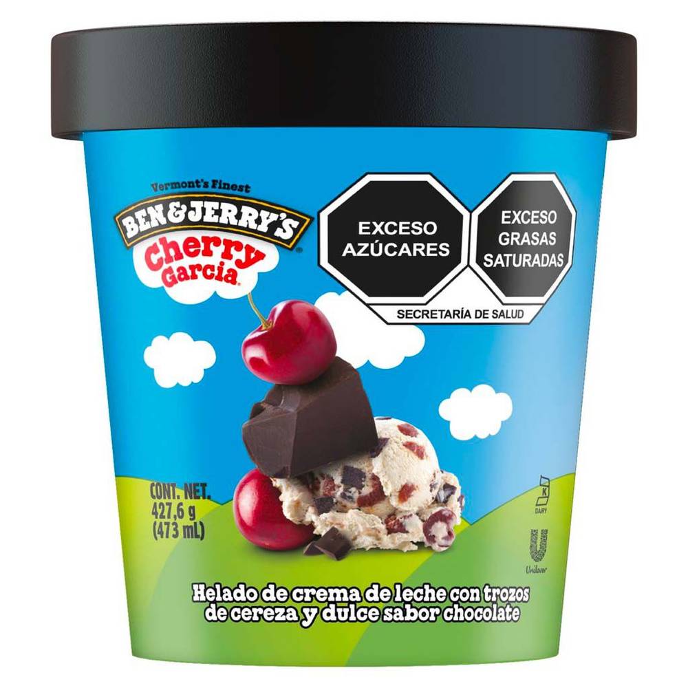 Ben & Jerry's · Helado cherry garcía (473 ml)