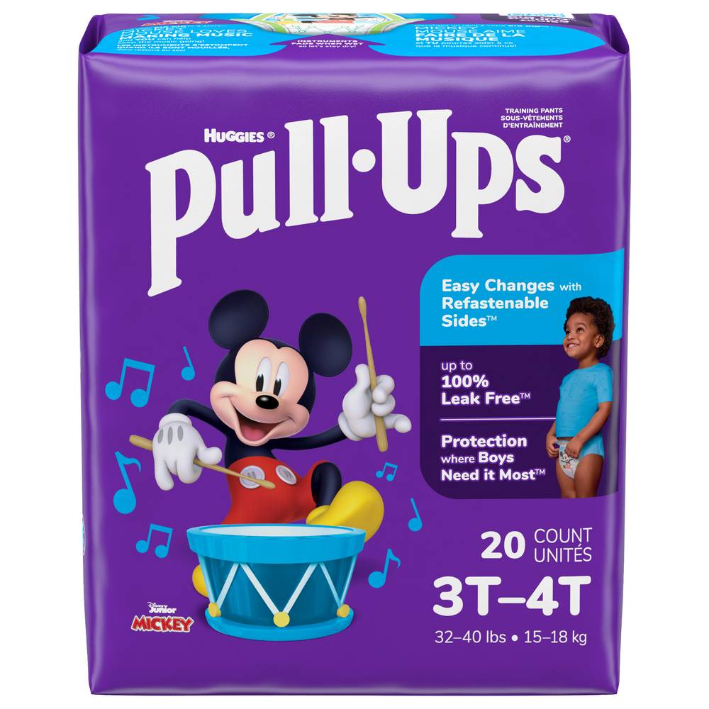 Pull-Ups Disney Junior Mickey Training Pants 3t-4t (20 ct)