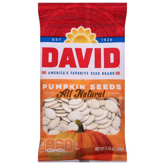 David Pumpkin Seeds (roasted-salted)
