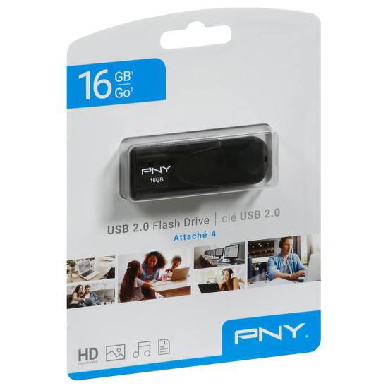 Pny 16 Gb Usb 2.0 Flash Drive