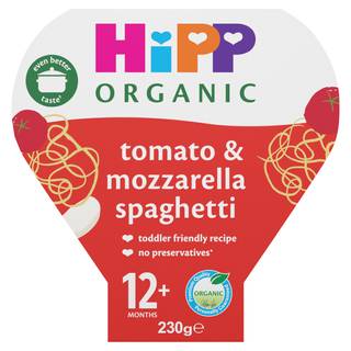 HiPP organic Tomato & Mozzarella Spaghetti 12+ Months 230g