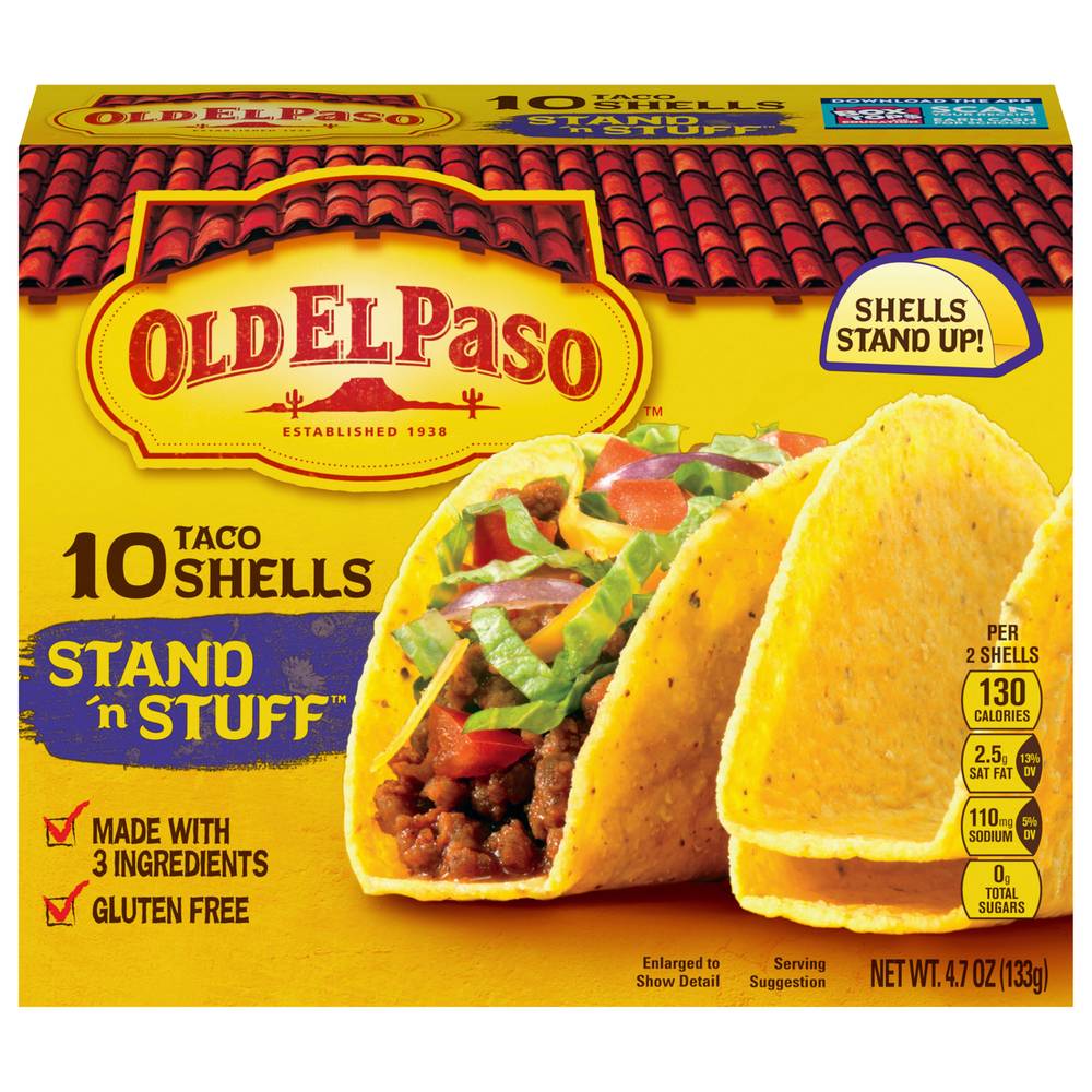 Old El Paso Gluten Free Stand 'N Stuff Taco Shells