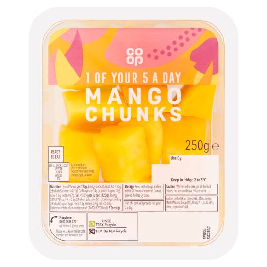Co-Op Mango Chunks (250g)