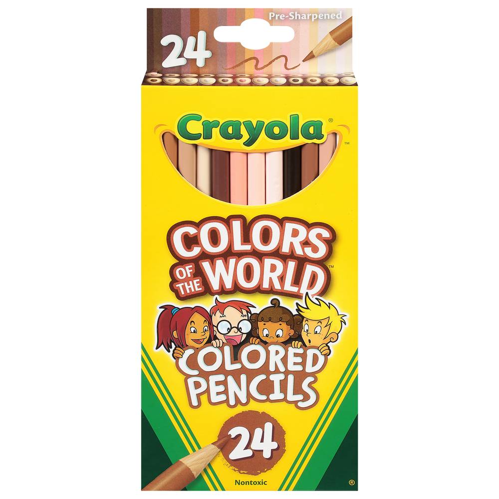 Crayola Nontoxic Pre-Sharpened Colored Pencils (322 g)