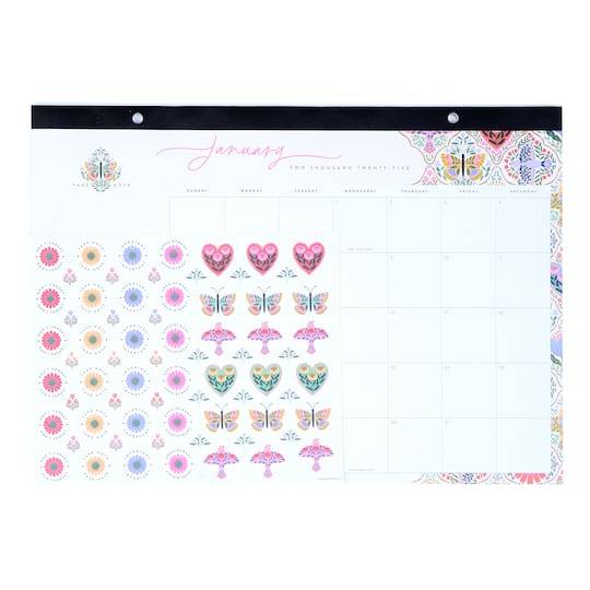 The Happy Planner Folk & Flora Desk Calendar