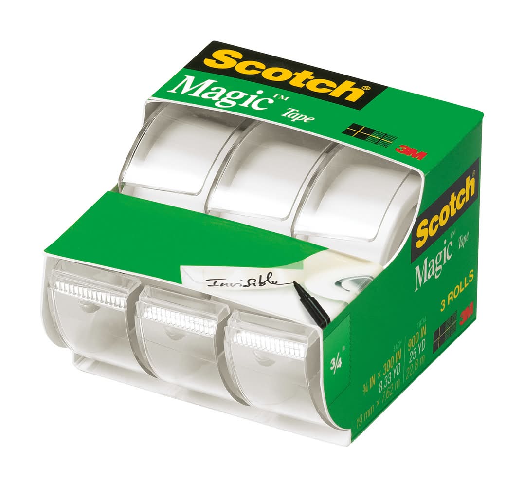 Scotch Magic 3/4 In. W X 300 In. L Tape