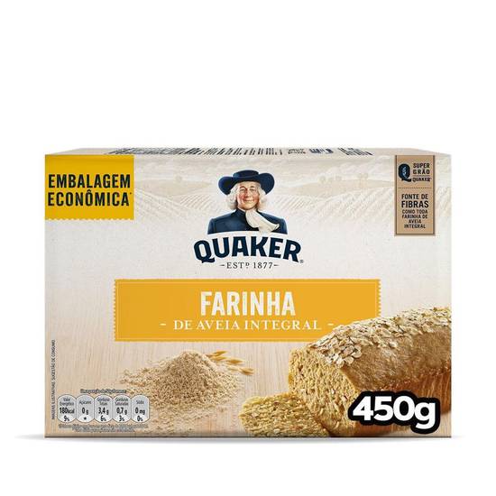 Quaker farinha de aveia integral (450 g)