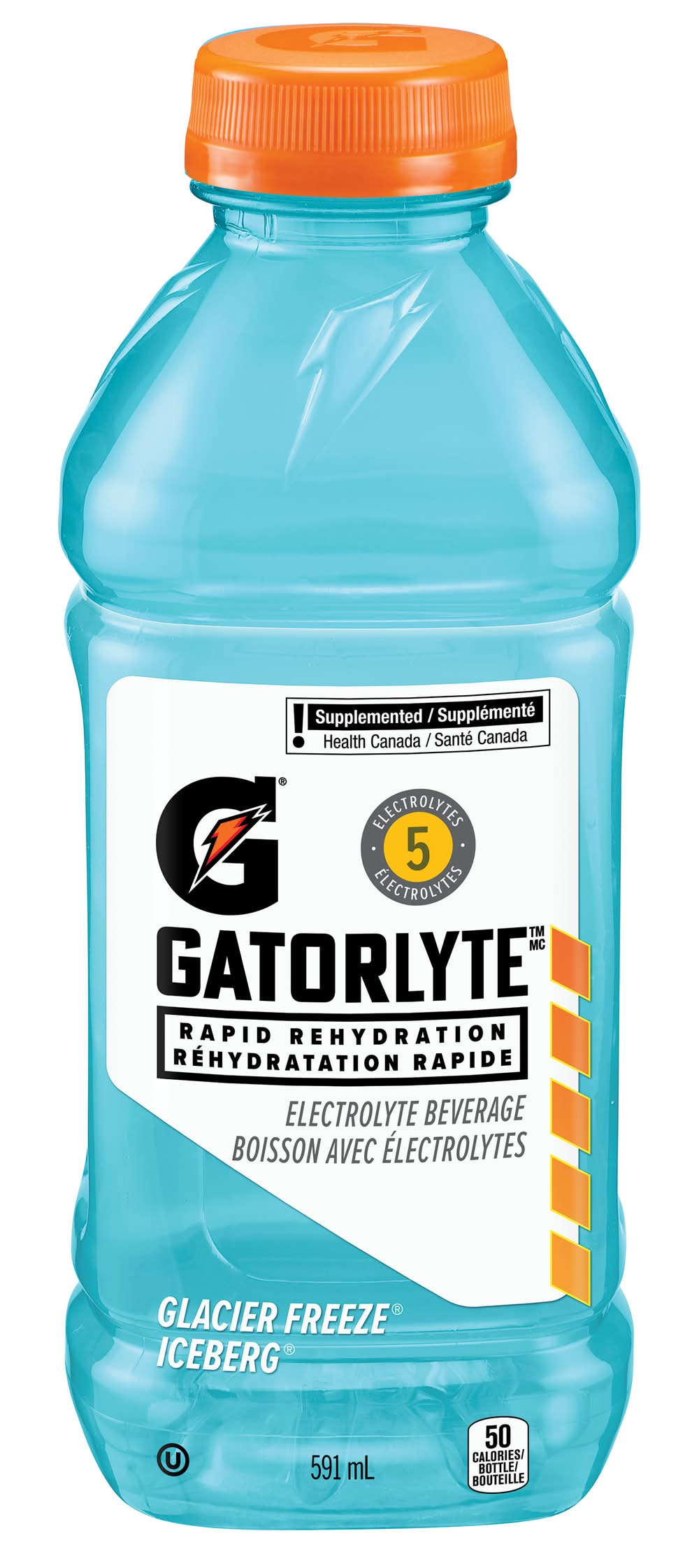 Gatorlyte boisson électrolytique - electrolyte beverage (591 ml) (iceberg)