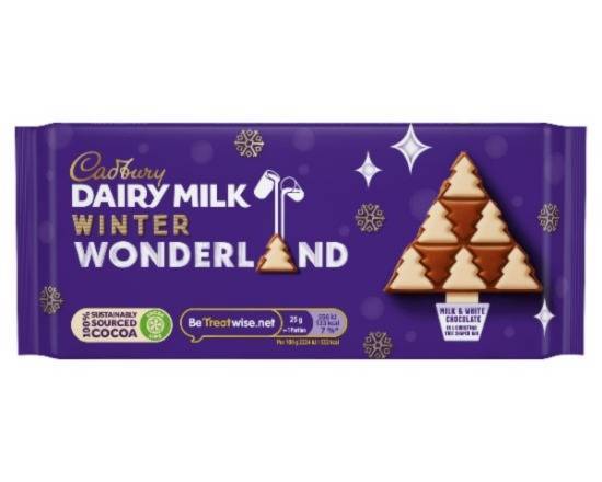 Cadbury Dairy Milk Winter Wonderland Chocolate Bar 100g