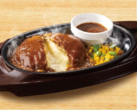 チーズINハンバーグ Cheese IN Hamburg Steak