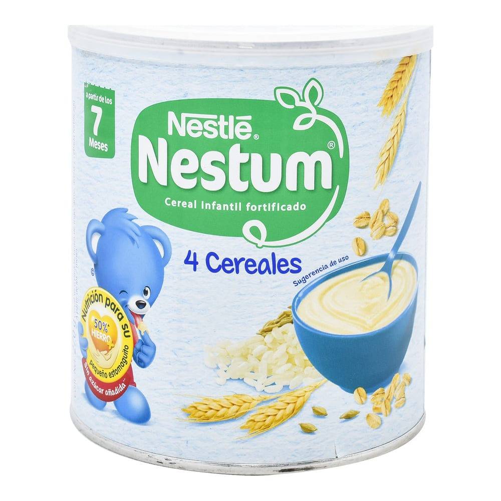 Nestum cereal infantil 4 cereales fase 2 (bote 270 g)