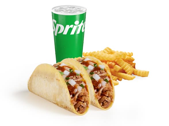 NEW 2 Carnitas Street Tacos Meal