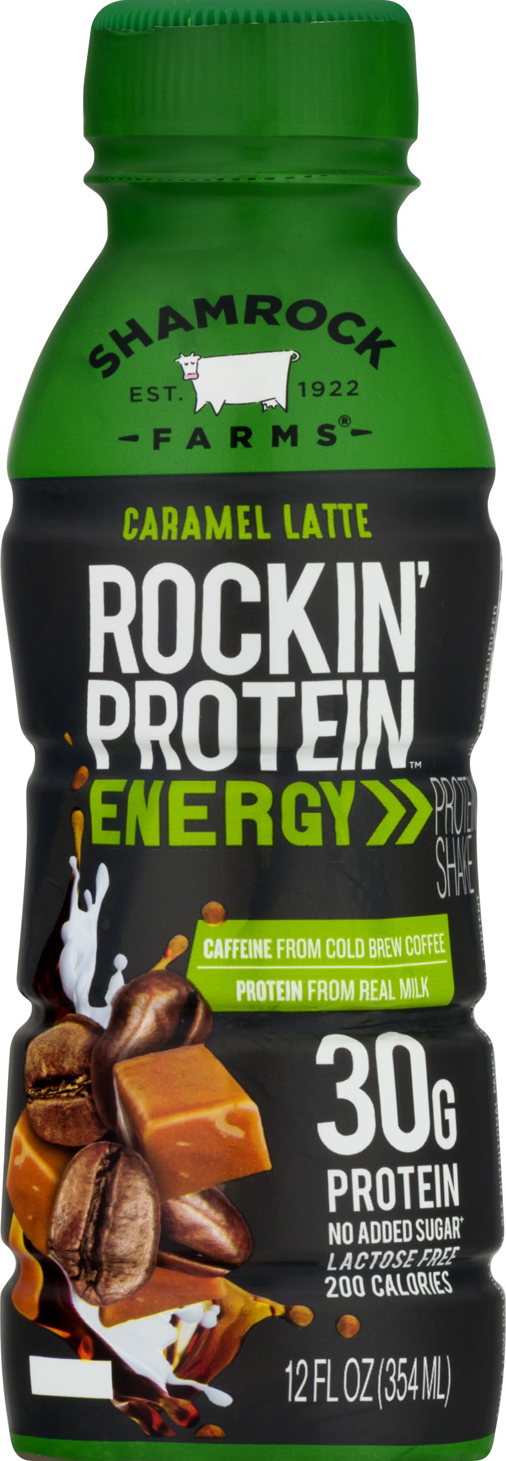 Shamrock Farms Rockin' Protein Caramel Latte Shake (12 fl oz)