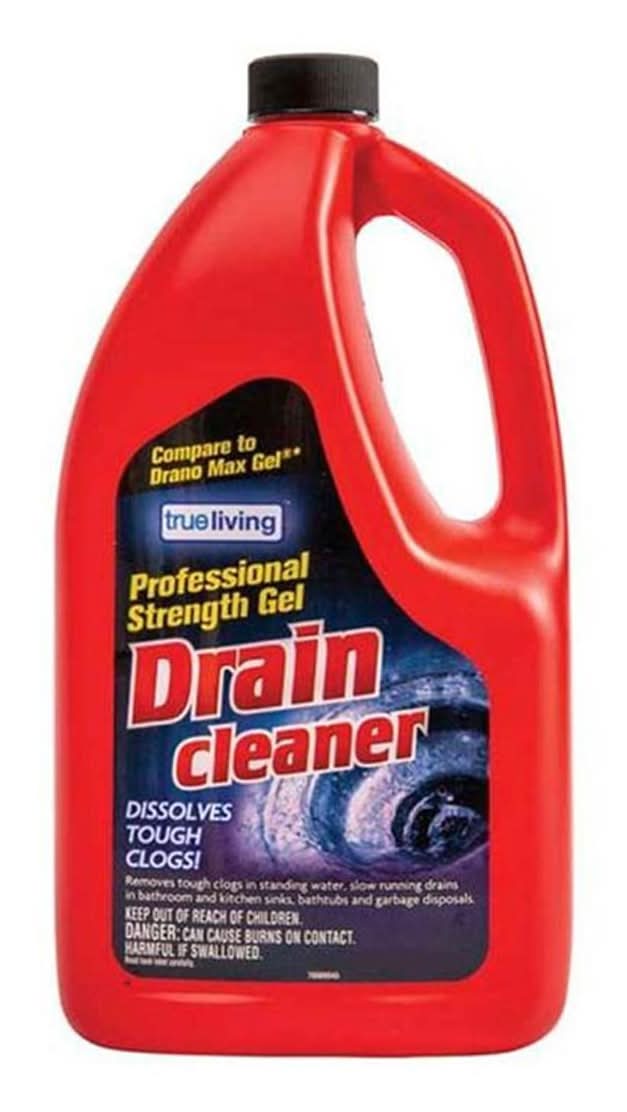 True Living Professional Strength Gel Drain Cleaner 80 Oz