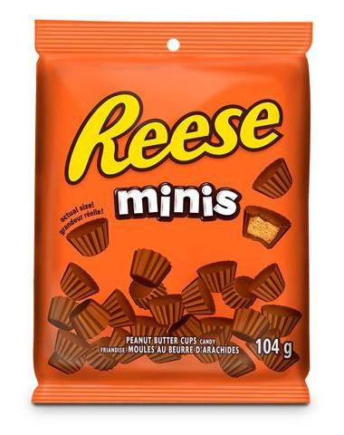 Reese's Minis Peanut Butter Cups Candy (104 g)