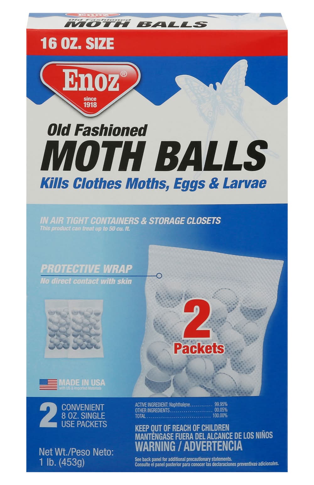 Enoz Old Fashioned Moth Balls (1 lbs)