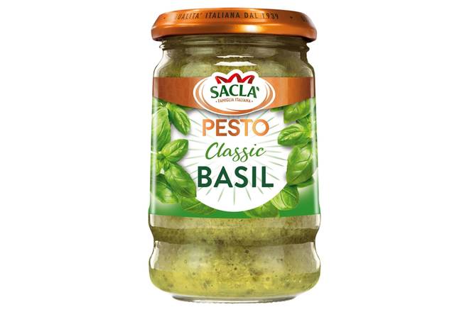 Sacla' Pesto Classic Basil 190g