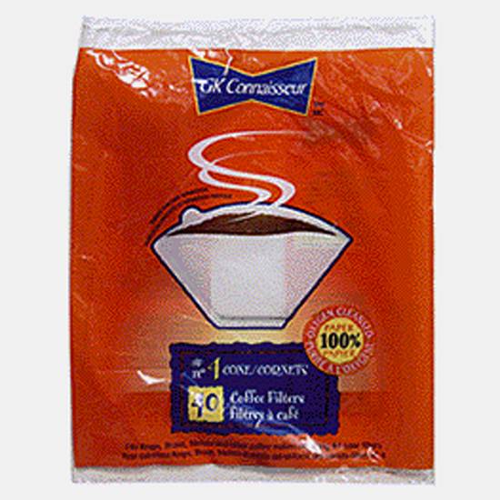 Connaisseur Connaisseur - Cone Coffee Filters, 40Pk (40.0)