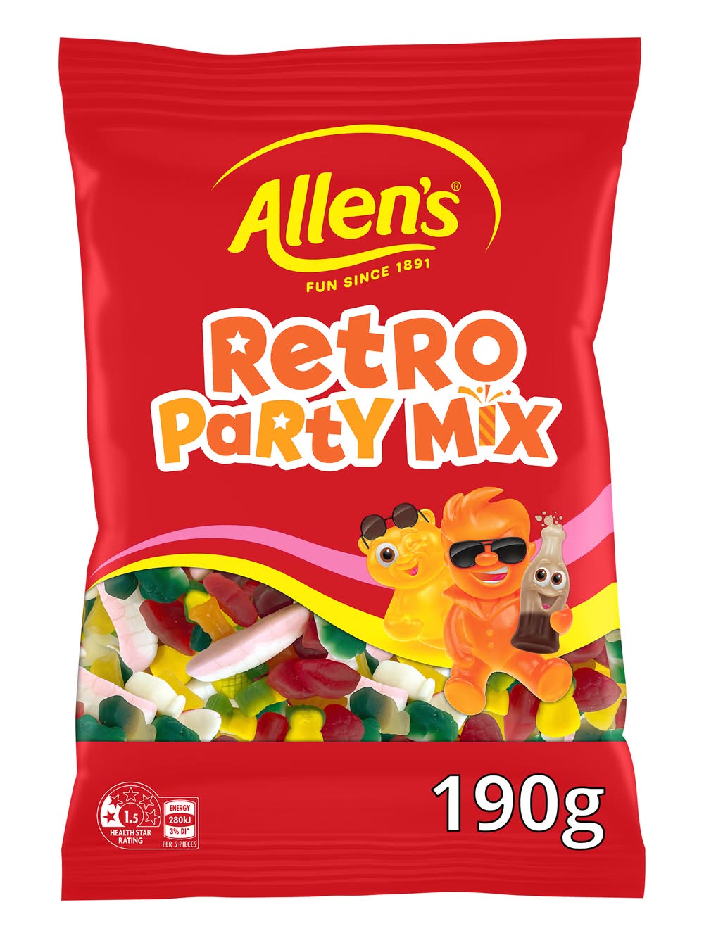 Allen's Retro Party Mix (190g)