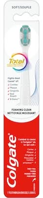 Colgate Total Active Prevention Foaming Clean Soft Toothbrush