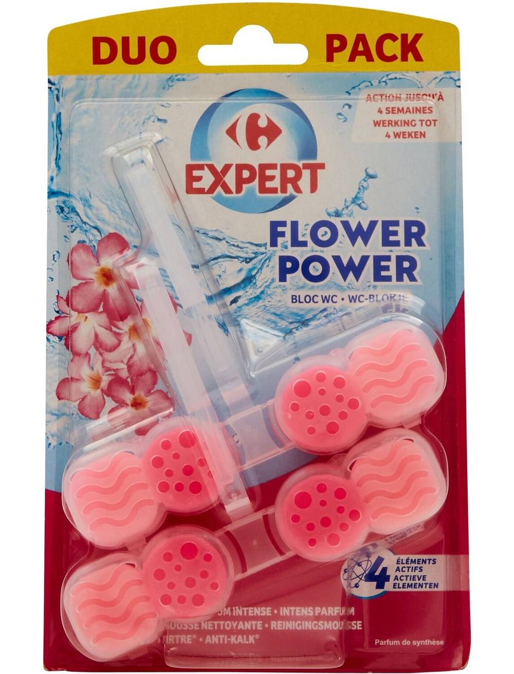 Carrefour Expert - Blocs nettoyant wc flower power (2)