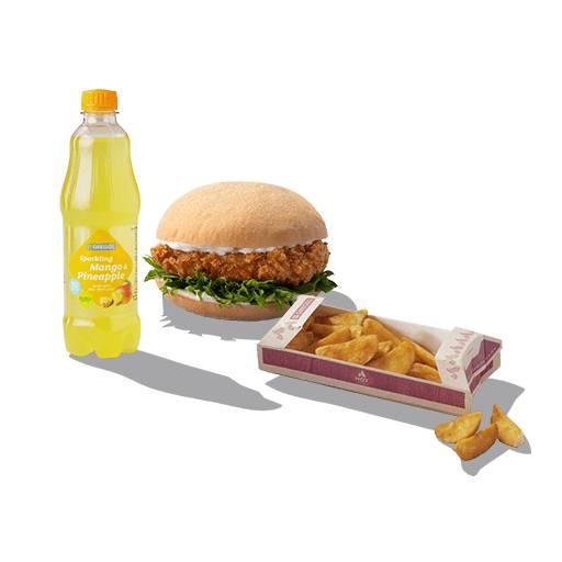 Chicken Burger, Side & Drink Deal