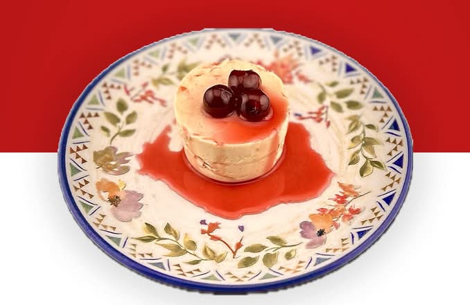 Panna cotta amarena