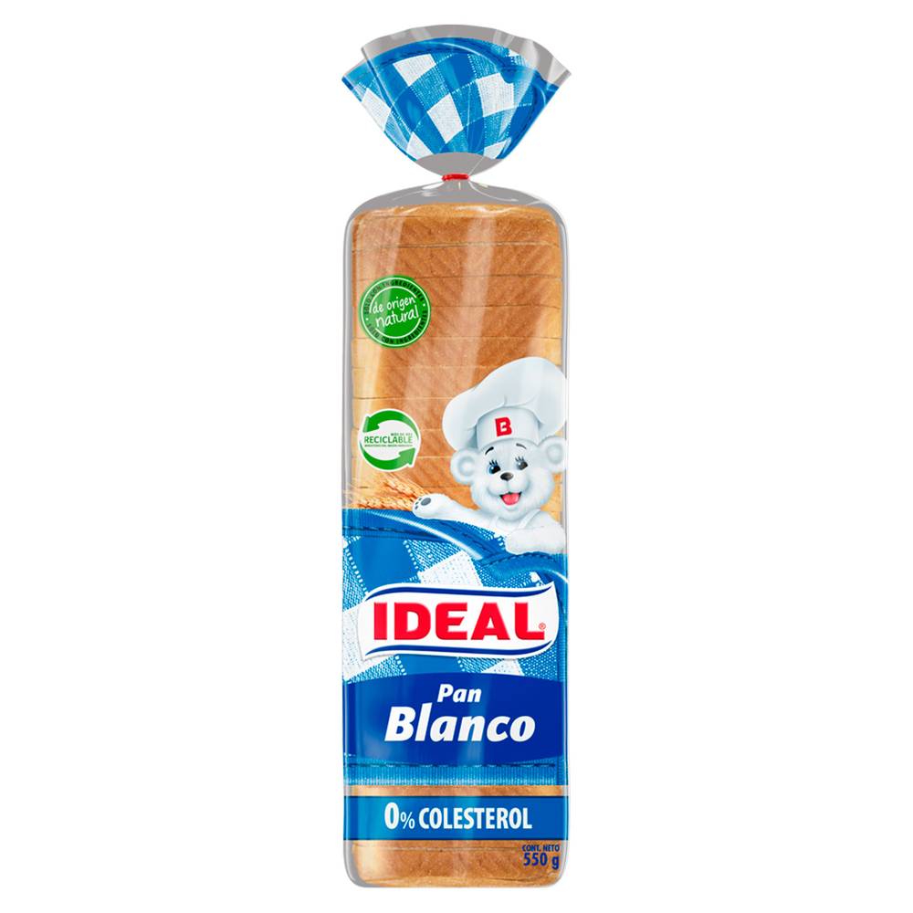 Ideal pan blanco