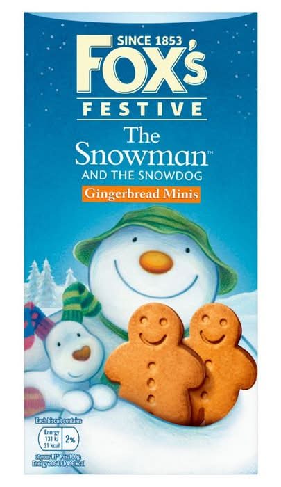 Fox's The Snowman Gingerbread Minis 100g (405938)