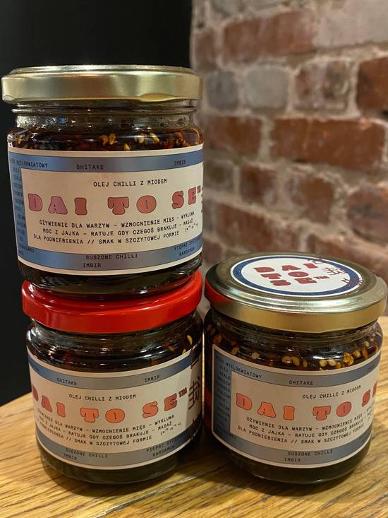 Olej chilli z miodem Dai To Se