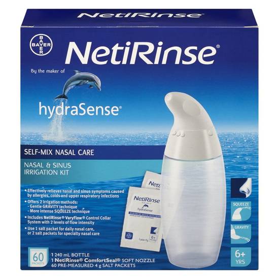 Netirinse 2 in 1 Nasal and Sinus Irrigation Kit (1 kit)