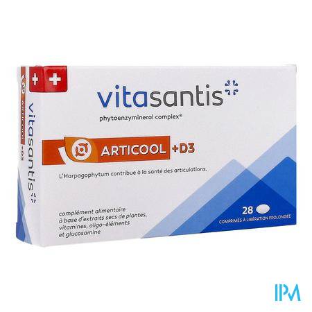Santis Vitasantis Algikynove Repare D3 Articool Comprime 28 Douleur & fièvre - Compléments alimentaires