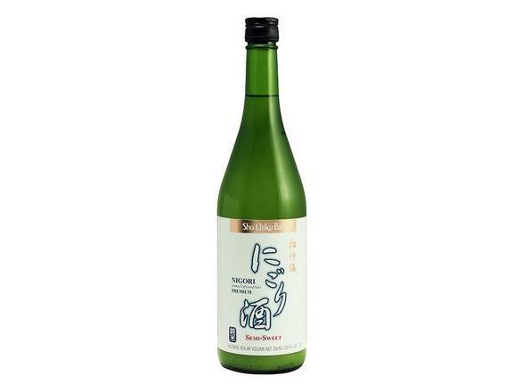 Sho Chiku Bai Premium Nigori Sake Wine (750 ml)