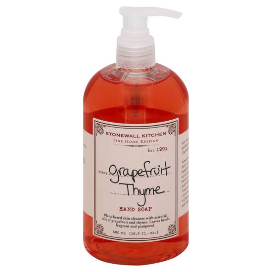 Stonewall Kitchen Grapefruit & Thyme Scent Hand Soap