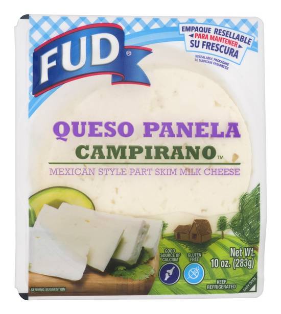 Fud Gluten Free Campirano Panela Part Skim Cheese