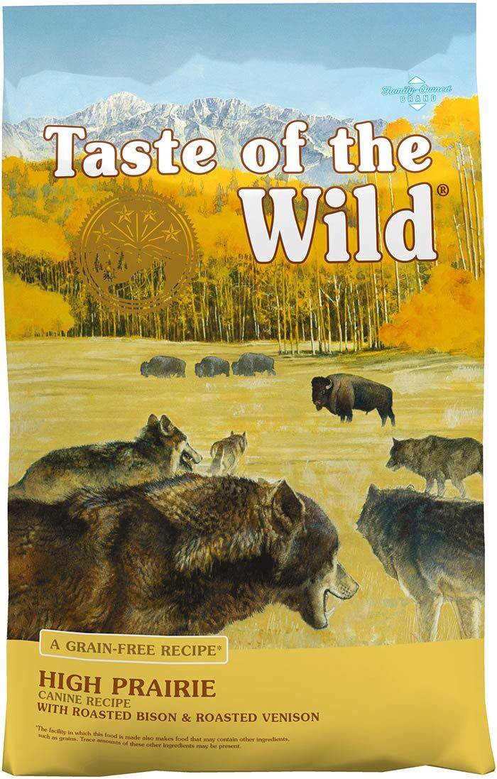 Taste of the Wild High Prairie Recipe With Bison & Venison Dry Dog Food (5 lbs)